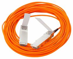 HPE BladeSystem c-Class 40G QSFP+ to QSFP+ 15m Active Optical Cable InfiniBand & Καλώδιο �...