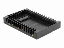 DeLOCK Installation Frame for 2.5″ SATA drive 8,89 cm [3.5"] Πλαίσιο δίσκου αποθήκευσης Μαύρος [Μαύρο] (Delock - ramme)