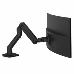 Ergotron HX Series 45-475-224 βάση & στήριγμα οθόνης 124,5 cm [49"] Γραφείο Μαύρος [Μαύρο] (HX DESK MONITOR ARM MBK - )