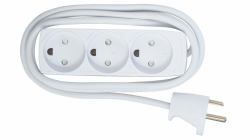 Microconnect GRU00315WDK επέκταση ρεύματος 1,5 m 3 Έξοδος [οι] εναλλασσόμενου ρεύματος Εσωτερικός [Εσωτερικού χώρου] Λευκ�...