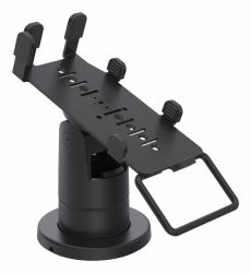 Ergonomic Solutions SpacePole Payment VER400-S-02 POS system accessory POS mount Black Composite (MULTIGRIP PLATE FOR VERIFONE - P200/P400 NO HANDLE BLACK)