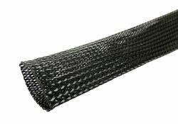 Microconnect CABLESLEEVE030-50B cable sleeve Black (Expand Cable Sleeve - Diameter:Ã¸30mm Roll - length:50m 50 meter, Polyester, - Warranty: 300M)