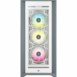 Corsair iCUE 5000X RGB Midi Tower Λευκός [Άσπρος] (CORSAIR ICUE 5000X RGB WHITE MID CASE)