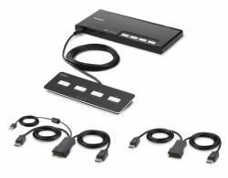 Linksys Belkin F1DN204MOD-PP-4 εναλλαγέας [switches] KVM Μαύρος [Μαύρο] 
