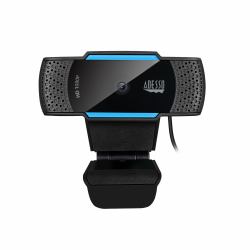 Adesso CyberTrack H5 κάμερα web 2,1 MP 1920 x 1080 εικονοστοιχεία USB 2.0 Μαύρος [Μαύρο], Μπλε (1080P 2.1MP H.264 AUTO FOCUS - WCAM BUILD IN DUAL CYBERTRACK H5)