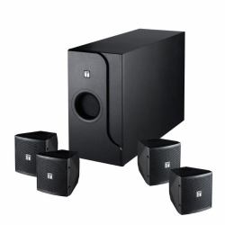 TOA BS-301B σετ ηχείων 160 W Παγκόσμιος Μαύρος [Μαύρο] (BS-301B Compact Satellite Speaker System, 4 x satellites plus 1 x Sub, Black)