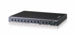 TOA M-633D κονσόλα ήχου (M-633D Digital Stereo Mixer, 6 mic/line, 3 stereo, 1U size, with FBS, ARC, and Clip Limiter)