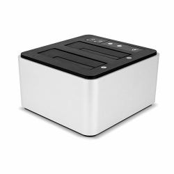 OWC OWCTCDRVDCK docking station δίσκων αποθήκευσης USB 3.2 Gen 2 [3.1 Gen 2] Type-C Μαύρος [Μαύρο], Άργυρος (OWC Drive Dock USB 3.2 Gen1 Dual-Bay Drive Docking So...