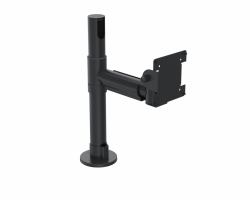 Ergonomic Solutions SpacePole POS Screen Mount with 200mm Swingarm, VESA 75/100 (SPACEPOLE SCREEN MOUNT W/200MM - SWINGARM VESA 75/100 BLACK ESS.R)