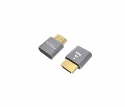 Microconnect HDMI-DUMMY καλώδιο HDMI 0 m HDMI Τύπος A [Standard] Γκρι (Universal Virtual Emulator 4K - adapter HDMI Dummy Universal - Virtual Emulator 4K adapter HDMI Dummy - Warran...