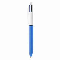 BIC 982866 στυλό Μαύρος [Μαύρο], Μπλε, Πράσινος [Πράσινο], Κόκκινο Πτυσσόμενο στυλό Clip-on ballpoint Μέσαίο 12 τεμάχια (Bic Pa...