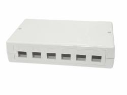 Lanview LVN127774 πίνακας συνδέσεων (Surface mount box for 6/12 x - RJ45 jack - Warranty: 300M)