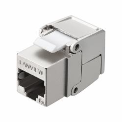 Lanview LVN128088 μονάδα keystone (Cat6a Shielded flip jack - keystone - Warranty: 60M)