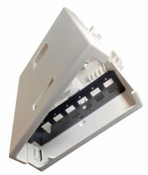 Lanview LVO231575 πίνακας συνδέσεων (Fiber patch box for wallmount - 6 x LC duplex - Warranty: 60M)