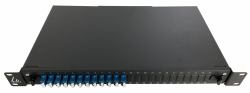 Lanview LVO233840 πίνακας συνδέσεων 1U (Fibre patch panel 19" 1U with - 12 x LC duplex Singlemode - connectors - Warranty: 60M)