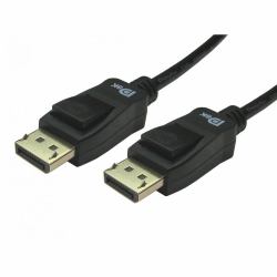 Cables Direct CDLDPHBR3-03K καλώδιο DisplayPort 3 m Μαύρος [Μαύρο] (CDL 3m DP V1.4 Certified HBR3 8K)