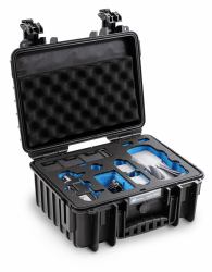 B&W Cases 3000/B/MavicA2 Θήκη τσάντας Μαύρος [Μαύρο] Πολυπροπυλένιο (B&W International Shipping Case for Drone, Battery, Controller, Accessories, Transportation,...