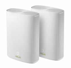 ASUS ZenWiFi AX Hybrid [XP4] Διπλής ζώνης [2.4 GHz / 5 GHz] Wi-Fi 6 [802.11ax] Λευκός [Άσπρος] 2 Εσωτερικός (ASUS ZENWIFI XP4 MESH WIFI 6 AX1800 2PK)