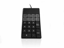 Accuratus S24B Keypad USB Μαύρος [Μαύρο] (Accuratus S24B - Slim-line Professional & Durable Fully Customisable USB Keypad with 24 Programmable Keys. Includes standard keypad buttons and ...