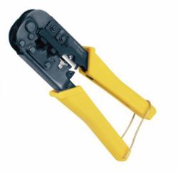 Lanview LVN125458 πένσα καλωδίων Εργαλείο σύσφιγξης Μαύρος [Μαύρο] (Crimping tool for - RJ45/RJ12/RJ11 - Warranty: 60M)