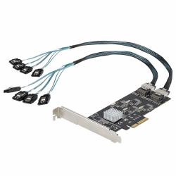 StarTech.com 8P6G-PCIE-SATA-CARD κάρτα διεπαφής/προσαρμογέας Εσωτερικός Mini-SAS (8 PORT SATA PCIE CARD - PCIE X4 - 6GBPS SATA III EXPANSION CARD)