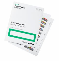 HPE LTO-9 Ultrium RW Bar Code Label Pack (LTO-9 Ultrium RW Bar Code - labels 100pcs **New Retail** - Q2017A - Warranty: 12M)