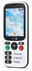 Doro 780X IUP 7,11 cm [2.8"] 117 g Μαύρος [Μαύρο], Λευκός [Άσπρος] Λειτουργία τηλεφώνου (DORO 780X IUP)