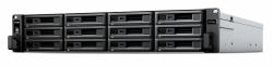 Synology RX1222sas Πλαίσιο HDD/SSD Μαύρος [Μαύρο] 2.5/3.5" (Synology RX1222sas 12 bay expansion unit [3Years warranty])