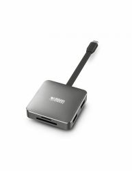 Urban Factory HUBEE LIGHT USB 3.2 Gen 1 [3.1 Gen 1] Type-C Γκρι 
