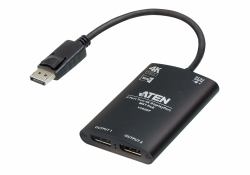 ATEN VS92DP-AT-E διαχωριστής βίντεο DisplayPort 2x DisplayPort (VS92DP-AT-E interface hub - Warranty: 24M)