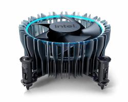 Intel Laminar RM1 Processor Air cooler Black, Blue (Laminar RM1 Cooler - Warranty: 12M)