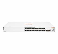 HPE Aruba Networking Aruba Instant On 1830 24G 12p Class4 PoE 2SFP 195W Διαχειρίσιμος L2 Gigabit Ethernet [10/100/1000] PoE τροφοδοτικού 1U (ARUBA ION 1830 24G 2SFP - 195W ...