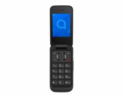 Alcatel 20.57 6,1 cm [2.4"] 89 g Μαύρος [Μαύρο] Λειτουργία τηλεφώνου (ALCATEL 20.57 VOLCANO BLACK)