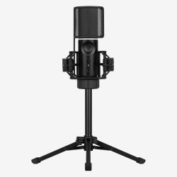 Streamplify MIC TRIPOD Μαύρος [Μαύρο] Μικρόφωνο στούντιο (Streamplify MIC RGB Microphone with Mounting Tripod and Pop Filter)