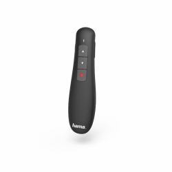 Hama 00139915 τηλεχειριστήριο παρουσιάσεων RF Μαύρος [Μαύρο] (X-POINTER LASER WIRELESS 12M RANGE)