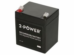 2-Power 2P5-12 μπαταρία UPS Sealed Lead Acid [VRLA] 12 V 5 Ah (2-Power 12V 5Ah VRLA Security Battery)