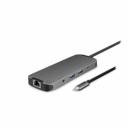 Chieftec DSC-901 σταθμός σύνδεσης κινητών συσκευών Γκρι (Docking Station Chieftec USB Type-C DS)