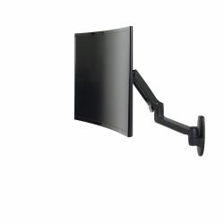 Ergotron LX Series LX Wall Monitor Arm 86,4 cm [34"] Τοίχος Μαύρος [Μαύρο] (LX WALL MOUNT LCD ARM MATTE - BLACK)