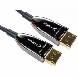 Cables Direct NLDP-AOC020 καλώδιο DisplayPort 20 m Μαύρος [Μαύρο] (CDL 20m DisplayPort v1.4 AOC Cable)