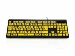 accuratus KYB-RAINBOW2-VIS πληκτρολόγιο Σπίτι USB QWERTY Αγγλικά Ηνωμ...