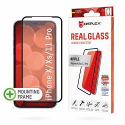 DISPLEX REAL GLASS FULL COVER - F/ APPLE IPHONE X/XS/11 PRO