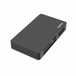 Hama All in One συσκευή ανάγνωσης καρτών USB Μαύρος [Μαύρο] (Hama "All in One" - kortlÃ¦ser - USB 3.)