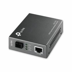 TP-Link MC112CS μετατροπέας δικτυακών μέσων 100 Mbit/s Απλού τύπου Μαύρος [Μαύρο] (TP-LINK RJ45 TO SINGLE-MODE SC FIB CONV)