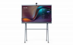 Yealink MeetingBoard Διαδραστική επίπεδη οθόνη 165,1 cm [65"] LED Wi-Fi 4K Ultra HD Μαύρος [Μαύρο] Οθόνη αφής Ενσωματωμένος επεξεργα�...