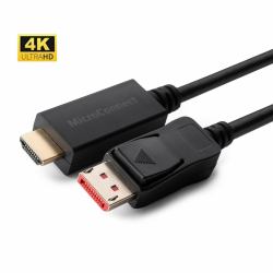 Microconnect MC-DP-HDMI-10004K καλώδιο DisplayPort 10 m Μαύρος [Μαύρο] (4K Displayport 1.4 to HDMI - 2.0 Cable 10m Supports - 4K*2K@60Hz and 3D Black gold plated Support HDCP1.4 -...