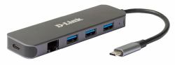 D-Link DUB-2334 φορητός σταθμός σύνδεσης & προσομοιωτής θύρ�...