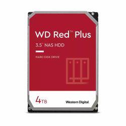 Western Digital Red Plus εσωτερικός σκληρόςί δίσκος 4 TB 5400 RPM 256 MB 3.5" Serial ATA III (Western Digital WD40EFPX / 4TB / red plus)