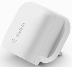 Belkin WCA006myWH Smartphone Λευκός [Άσπρος] AC Γρήγορη φόρτιση Εσωτερικός [Εσωτερικού χώρου] (^USB-C 20W WALL CHARGER)
