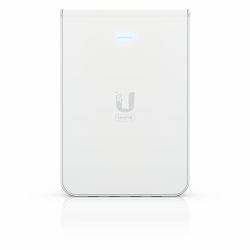 Ubiquiti Unifi 6 In-Wall 4800 Mbit/s Λευκός [Άσπρος] PoE τροφοδοτικού (Ubiquiti Access-Point UniFi U6-IW In-Wall 802.11ax [ohne PoE-Adapter] Ohne/without PoE Adapter)