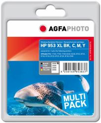 AgfaPhoto APHP953SETXL τόνερ 4 τεμάχια Συμβατό Μαύρος [Μαύρο], Κυ...